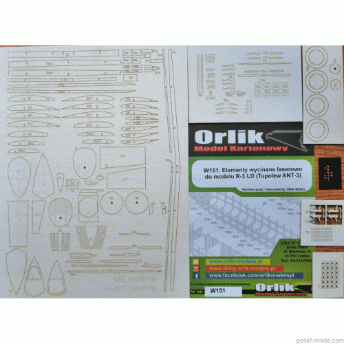 R-3 LD (Tupolew ANT-3) - z.laser - 151W - 1/33