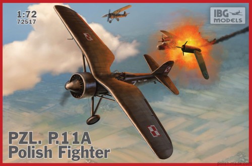 PZL P.11a - 1/72