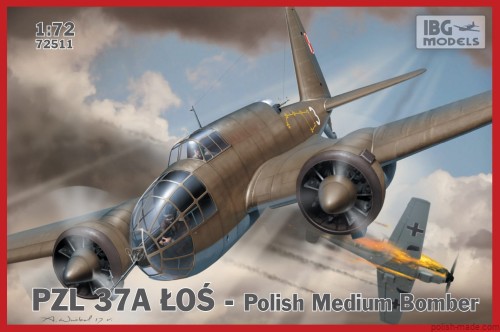 PZL 37A 'Łoś' bombowy - 1/72