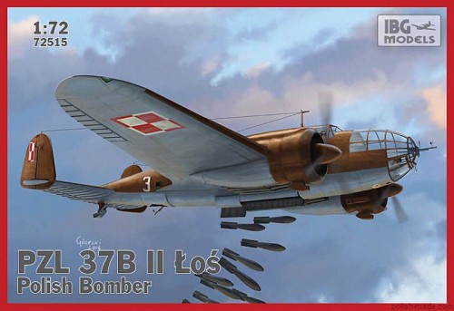PZL 37B II 'Łoś' bombowy - 1/72