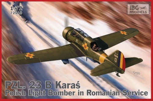PZL 23 B KARAŚ in Romanian Service - 1/72 