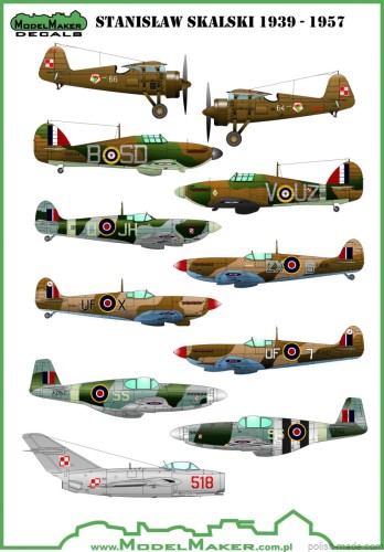D72057A Stanislaw Skalski planes
