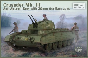 CRUSADER AA Mk. III with 20mm Oerlikon - 72070 - 1/72