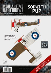 MK-523 - Sopwith PUP - 1/50 model kartonowy