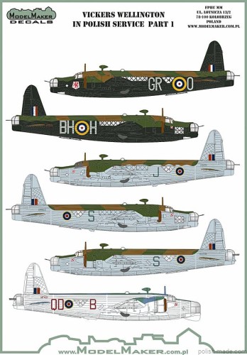 D48131 Vickers Wellington in Polish service part I