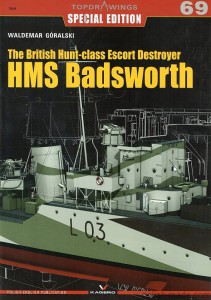 TOPDRAWINGS 69 - HMS BADSWORTH niszczyciel t. HUNT