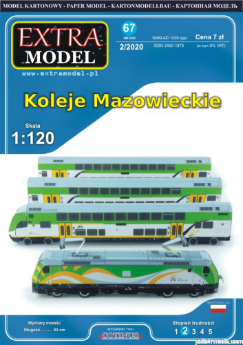 EX067 - 2/2020 - Koleje Mazowieckie - 1/120 (TT)