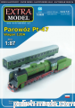 EX066 - 1/2020 - Parowóz Pt-47 + wagon 120A - 1/87 (H0)