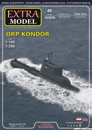 EX048 - 15/2018 - ORP KONDOR  ok.podw. t. Kobben - 1/100, 1/200