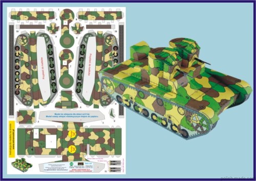 EX044 - 11/2018 - VICKERS z km. czołg lekki  - 1/35