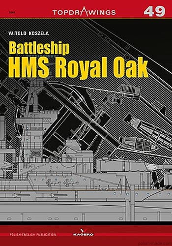 TOPDRAWINGS 49 - HMS ROYAL OAK pancernik