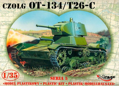 OT-134/T-26C czołg lekki - 1/35