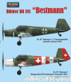KK32 Bucker Bu 181 'Bestmann' - 1/33 model kartonowy
