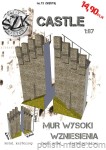 CASTLE - Mur wysoki wzniesienia - C13 - 1/87(H0)