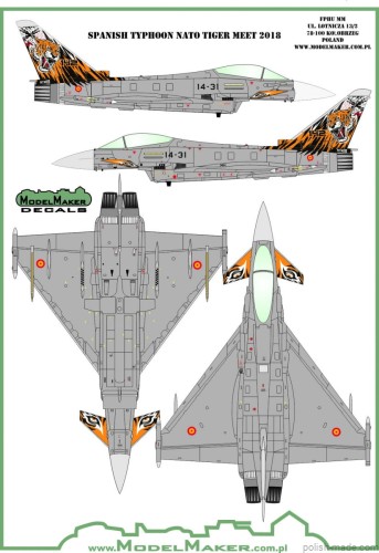 D48139 SPANISH TYPHOON NATO TIGER MEET 2018