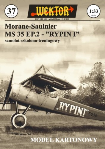 Morane-Saulnier MS 35 EP.2 'RYPIN I' - nr.37 - 1/33