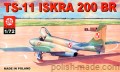 PZL TS-11 ISKRA BR 200 - 1/72 model plastikowy