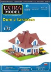 EX061 - 13/2019 - Dom z tarasem - 1/87 (H0)