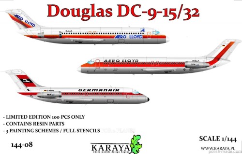 DOUGLAS DC-9-15/32 Aero Lloyd/Germania Air - 1/144