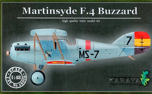 MARTINSYDE F.4 BUZZARD - wersja hiszpańska - 1/48