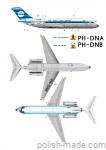 K - DOUGLAS DC-9-15 KLM - 1/144