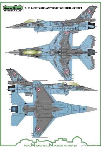 MD72138 - F-16C RAVEN 100th Anniversary of Polish Air Force