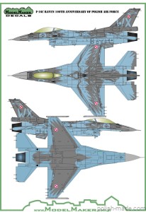 MD32138 - F-16C RAVEN 100th Anniversary of Polish Air Force
