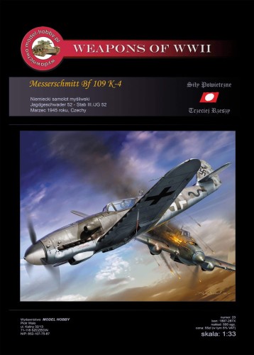 Messerschmitt Bf 109 K-4 + oszklenie - 23 - 1/33