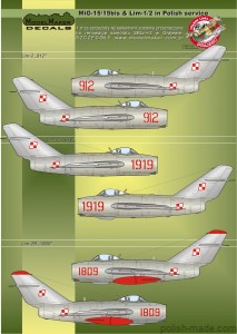 MD32023 MiG-15/15bis & Lim-1/2 in Polish service