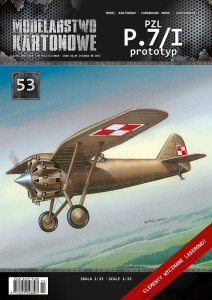 MK-053 - PZL P.7/I prototyp - 1/33
