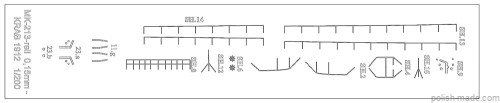 MK-L-A-213' - ok.podwodny KRAB relingi - 1/200