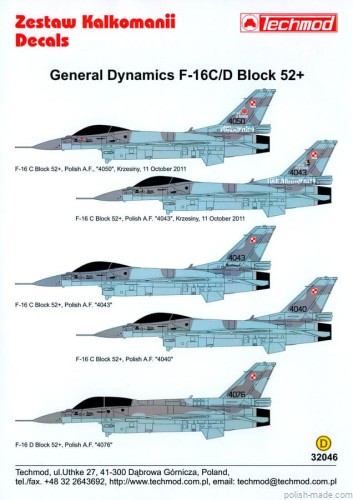 32046 F-16C/D Block 52+ - Polska