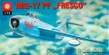 MiG-17 PF FRESCO - 1/72 model plastikowy