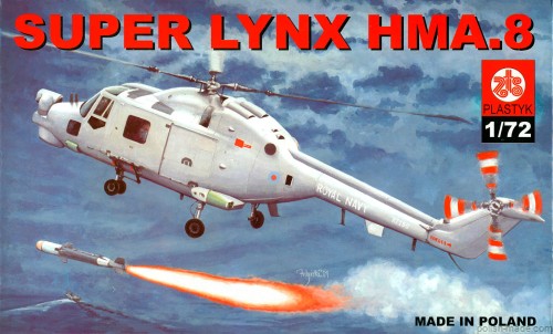 WESTLAND SUPER LYNX HMA.8  - 1/72 model plastikowy