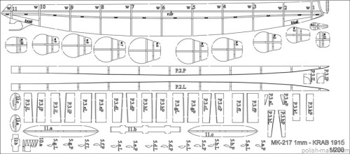 MK-L-217 - ok.podwodny KRAB wręgi - 1/200