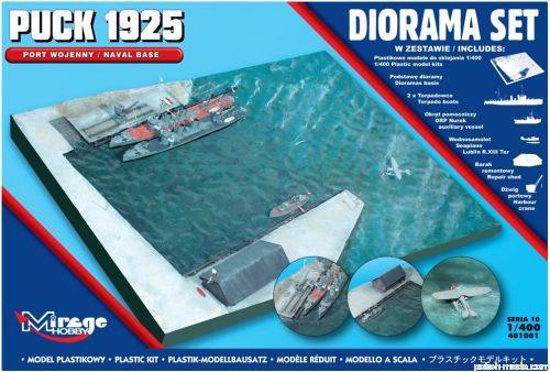 PUCK 1925 diorama - 1/400