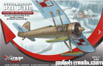 PZL P.11c z nartami Szomańskiego - 1/48