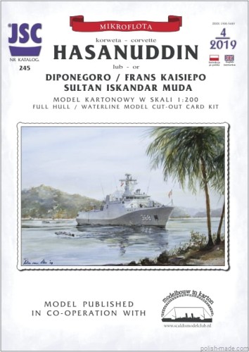 JSC-245 - HASANUDDIN korweta- 1/200