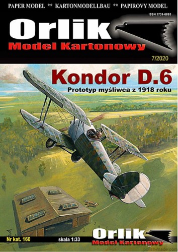 Kondor D.6 - 160 - 1/33