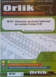 Fokker E.III - z.laser - 161W - 1/33