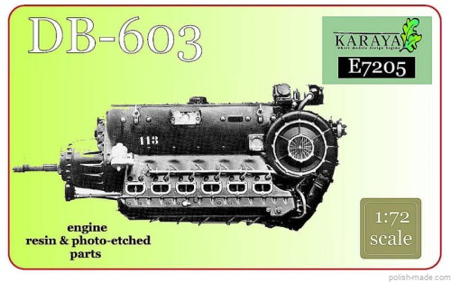 DB-603 silnik - 1/72