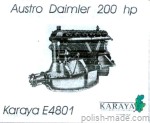 Austro Daimler 200 hp silnik - 1/48