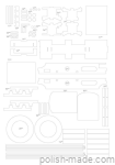 Lokomotywa bezogniowa ATLAS wręgi - W-059 - 1/25