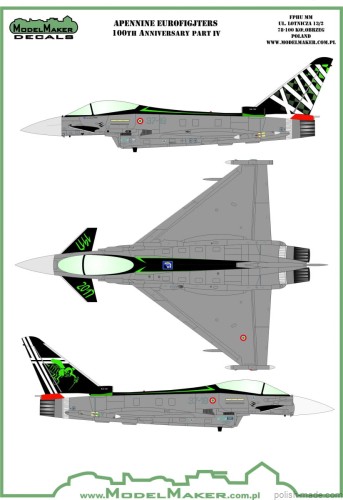D72144 Apennine Eurofighters Part IV - 100th Anniversary