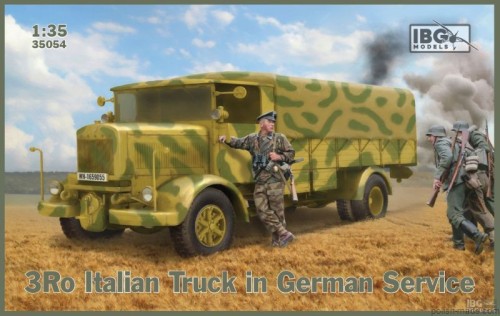 3Ro Italian Truck in German Service - 35054 - 1/35