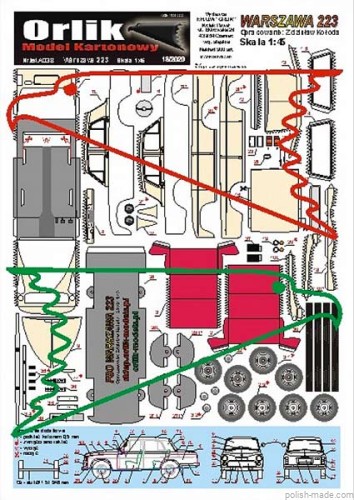 Warszawa 223 - A039 - 1/45