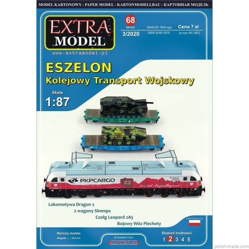 EX068 - 3/2020 - Eszelon - Kolejowy Transport Wojskowy - 1:87(H0)