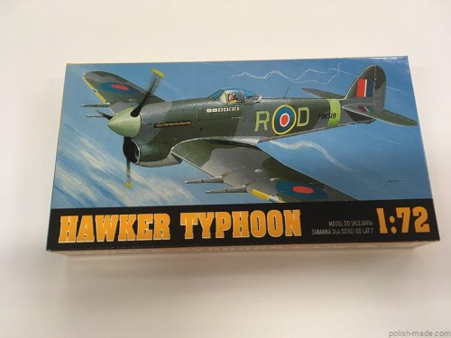 Hawker Typhoon myśliwski - 1/72