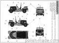 POLSKI FIAT 508/III ŁAZIK w. późna - 72008 - 1/72