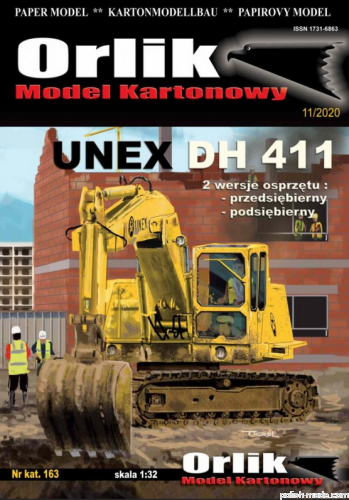 Koparka UNEX DH 411 - 163 - 1/32